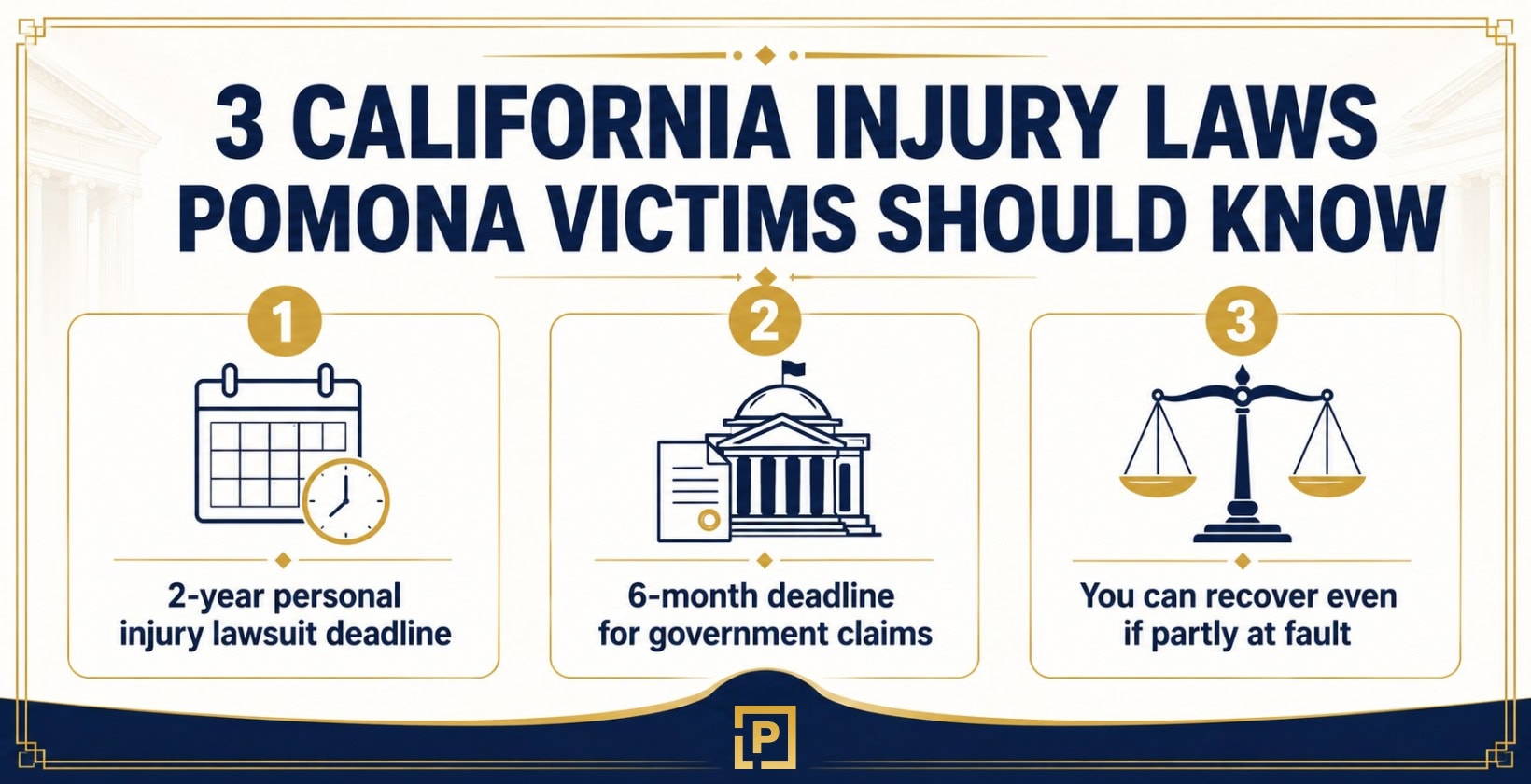 3 california injury laws pomona victims should know