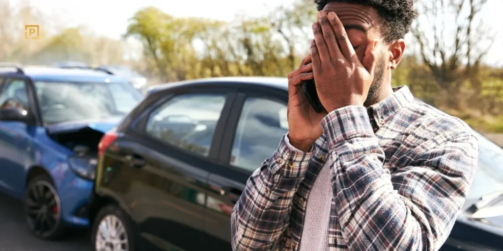 Receiving a follow-up inquiry from the insurance company regarding the recent motor vehicle accident