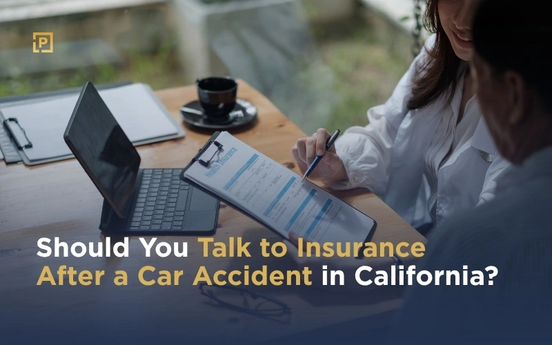 Should You Talk to Insurance After a Car Accident in California